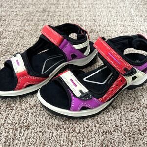 Ecco New Yucatan Offroad Outdoor Sandals Hiking Walking Leather size 38 (7-7.5)